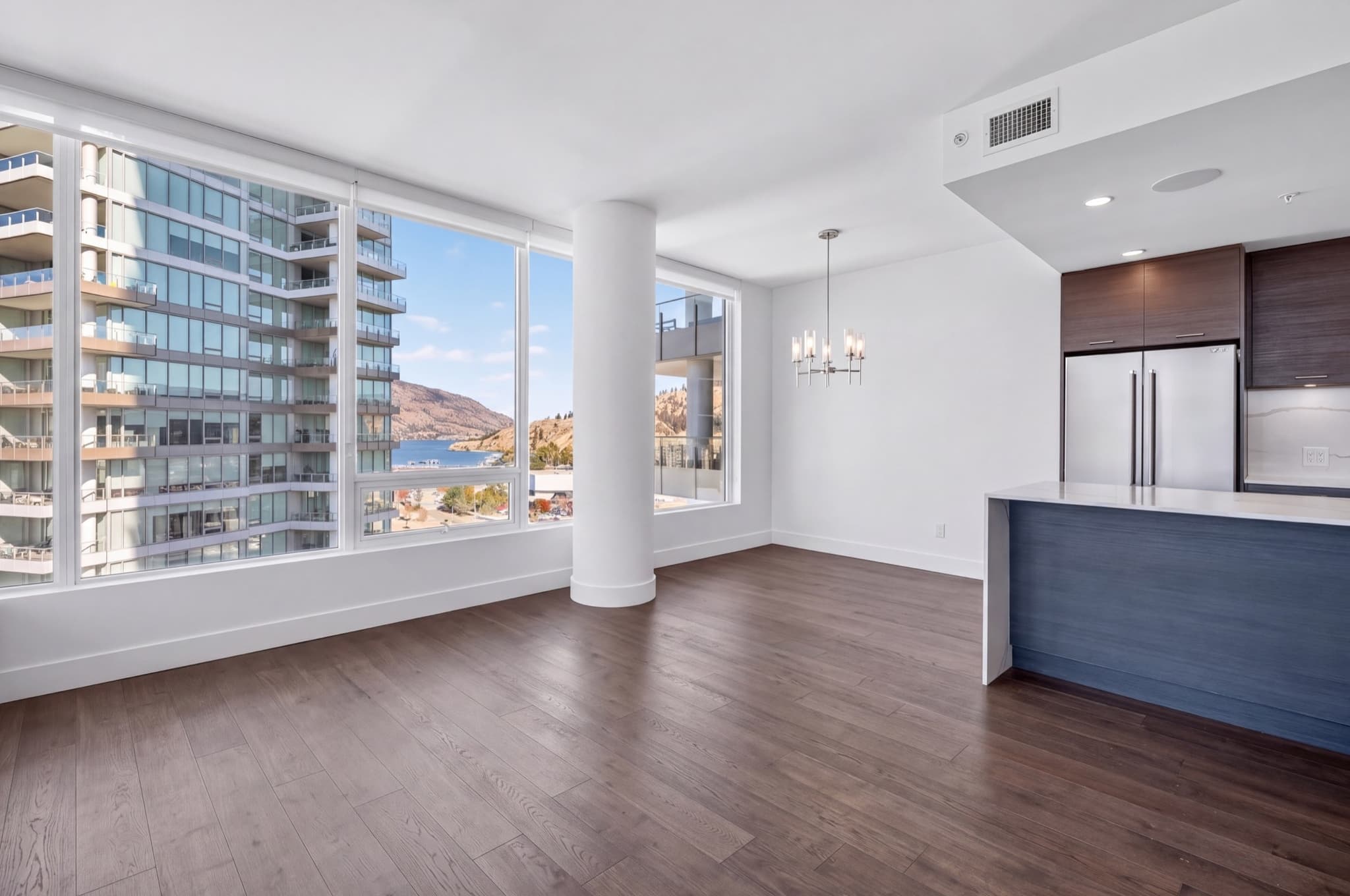 Original open living and dining listing photo